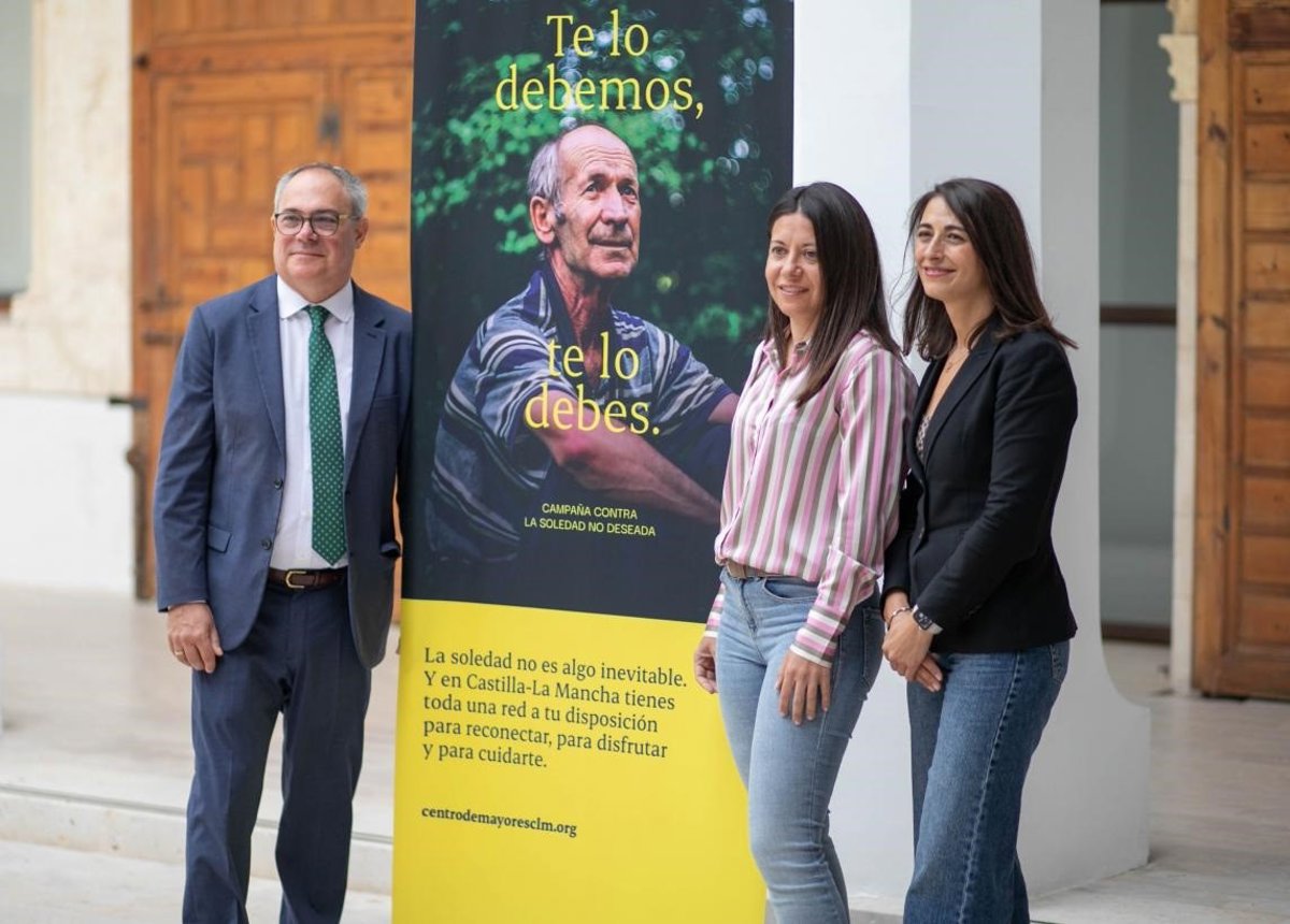 Gobierno C-LM lanza la campaña  Te lo debemos. Te lo debes  para combatir la soledad no deseada de las personas mayores