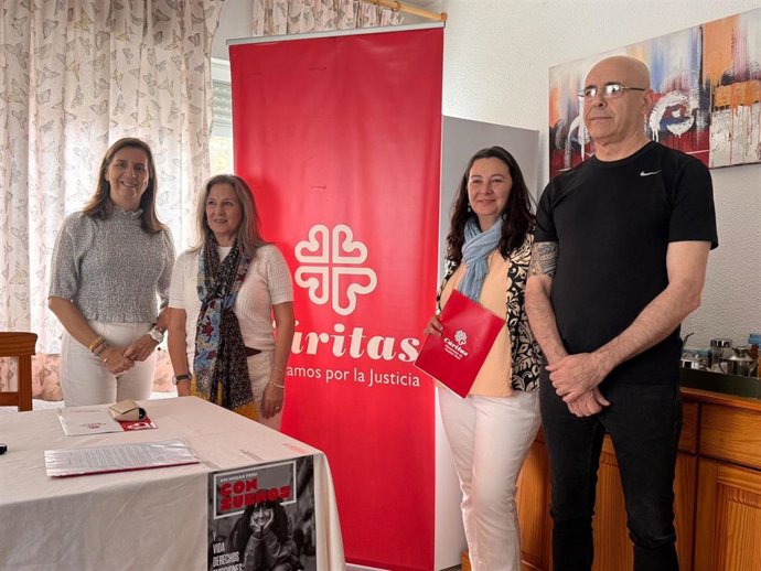 Presentación de la campaña 'Nadie sin hogar' de Cáritas Ciudad Real.