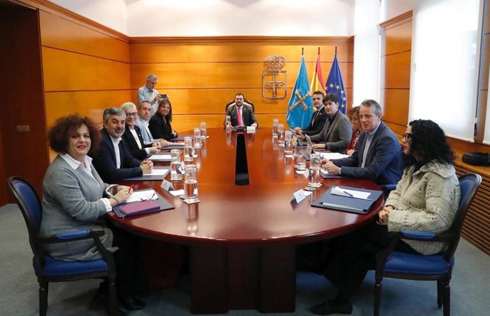Reunión del Consejo de Gobierno del Principado de Asturias.
