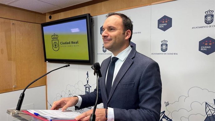 El portavoz del Ayuntamiento de Ciudad Real, Guillermo Ortega.