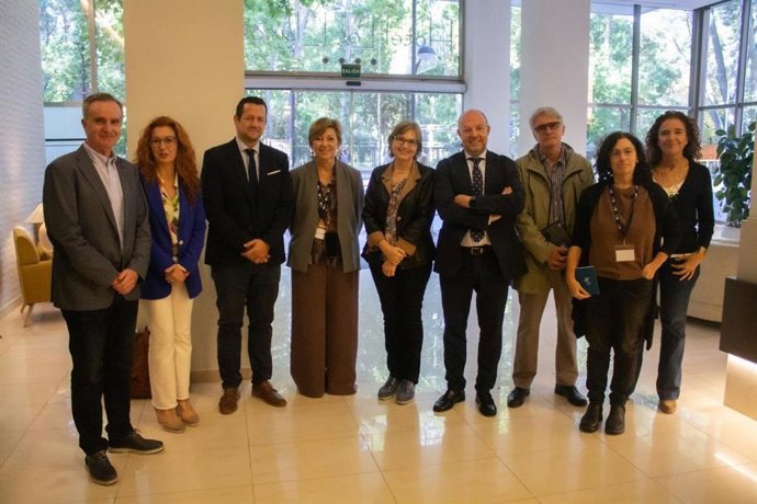 El director gerente del Sescam, Alberto Jara, durante el acto inaugural de las IV Jornadas Cohorte IMPaCT que se celebran en Albacete.