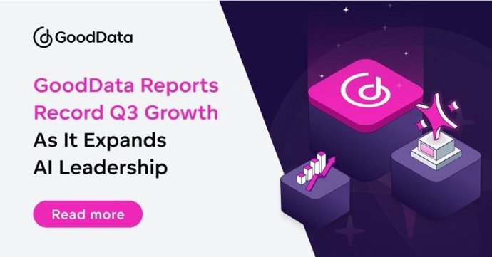 GoodData alcanza crecimiento récord