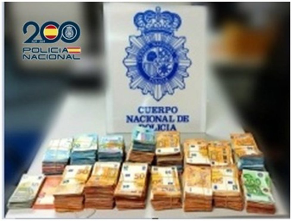 Dinero incautado