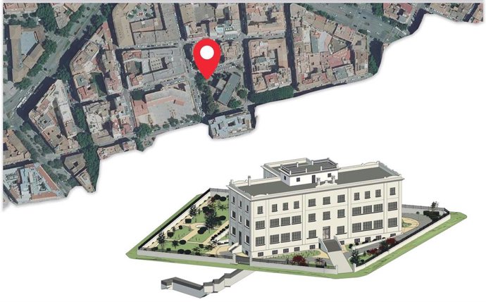 Proyecto de rehabilitación del edificio histórico de Salud en Cecilio Metelo