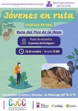 El CJCC presenta una nueva salida de 'Jóvenes en Ruta' al Pico de la Mesa