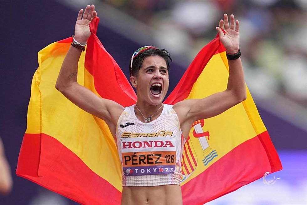 Archivo - María Pérez, Mundial 2025. Archivo.