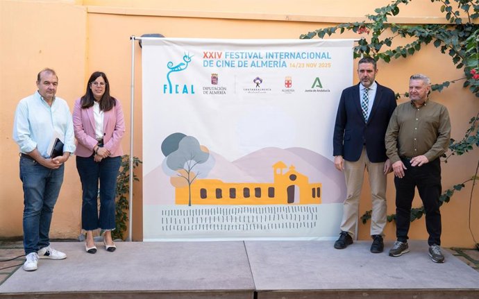 Presentación del cartel de la XXIV edición del Festival Internacional de Cine de Almería (Fical).