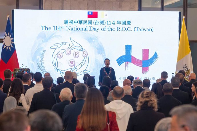 Taipei y la Santa Sede celebran juntos el 114º aniversario de la República de China (Taiwán)