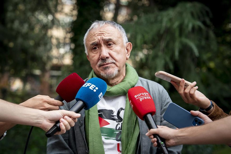 El secretario general de UGT, Pepe Álvarez.
