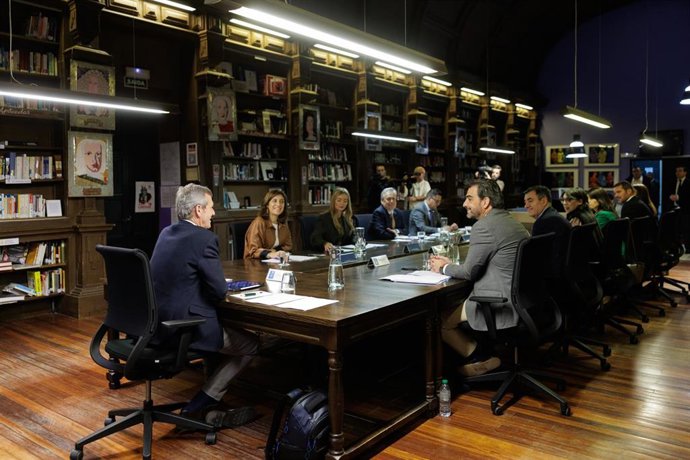 Rueda preside el Consello de la Xunta en Celanova.