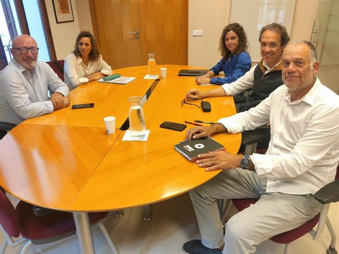 Reunión De PSIB-PSOE Y CCOO