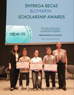 La Fundación ALPE y BioMarin otorgan financiarán los estudios universitarios de jóvenes con acondroplasia