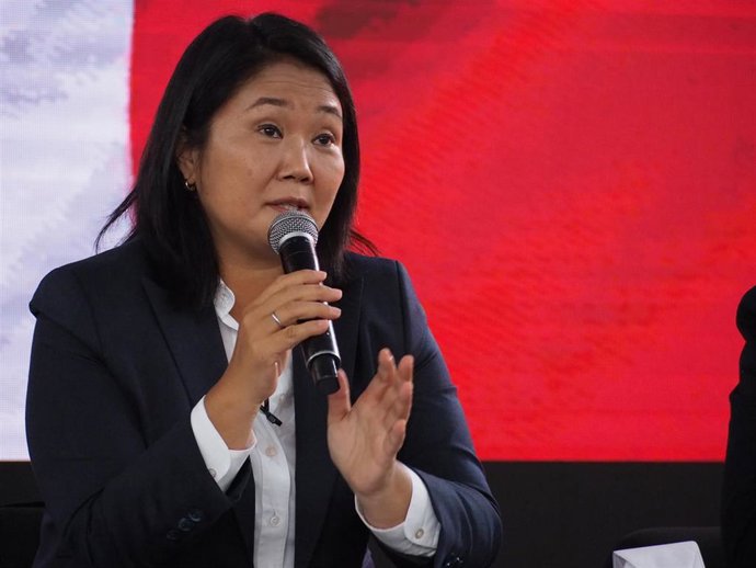 Archivo - La líder de Fuerza Popular Keiko Fujimori