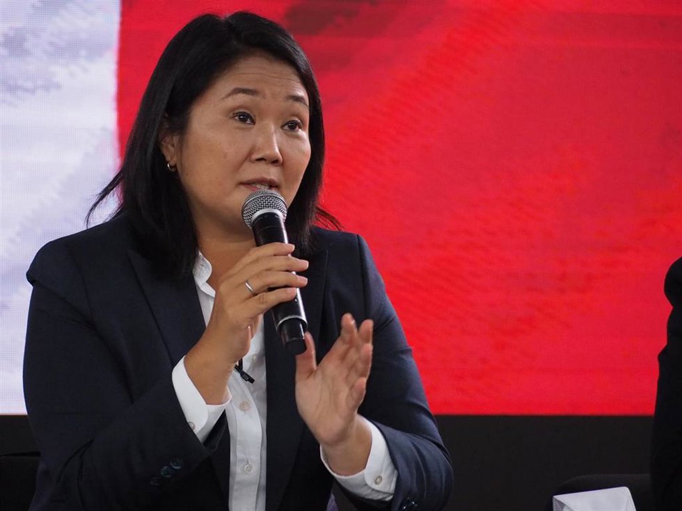 Archivo - La líder de Fuerza Popular Keiko Fujimori