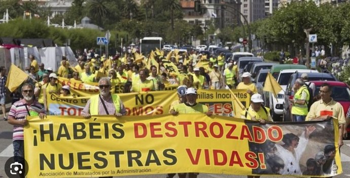 Archivo - Imagen de archivo de la 'Ruta de los Inocentes' de AMA en Argoños.-ARCHIVO