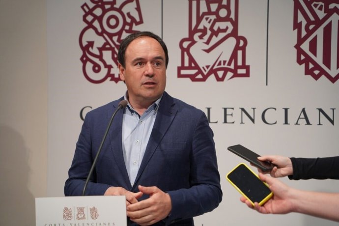 El síndic del Grupo Parlamentario Popular (GPP) en Les Corts, Juanfran Pérez Llorca