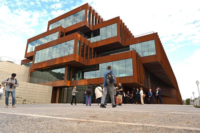 Inauguración del nuevo edificio Gastronomy Open Ecosystem (GOe) del Basque Culinary Center, en San Sebastián