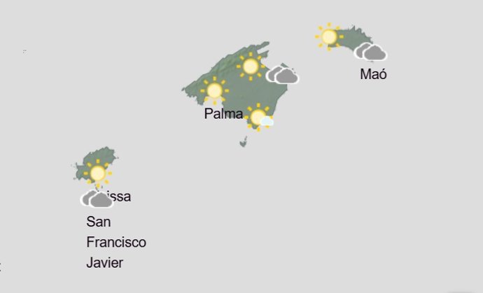 El tiempo hoy, martes 21 de octubre, en Baleares.