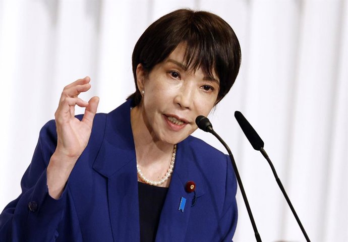 A ultraconservadora japonesa e líder do LDP, Sanae Takaichi.