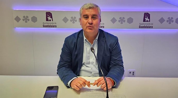 El concejal de Economía y Hacienda de Guadalajara, Alfonso Esteban.