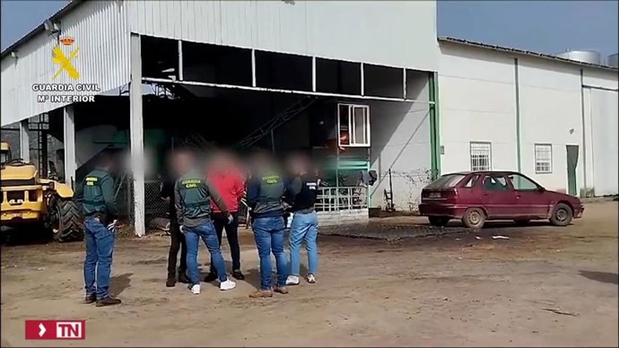 La Guardia Civil desarticula una organización criminal asentada en Carmona (Sevilla).
