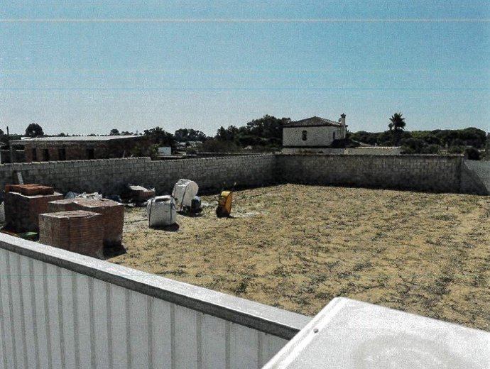Parcelación ilegal en suelo rústico en Chiclana de la Frontera (Cádiz)