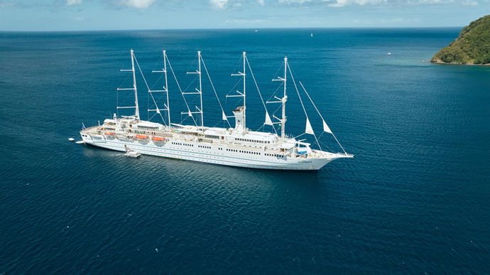 El Club Med 2, el velero de lujo más grande del mundo, regresa a las costas españolas con dos travesías