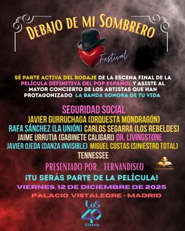 Debajo de mi Sombrero, el festival. Madrid 12 de diciembre