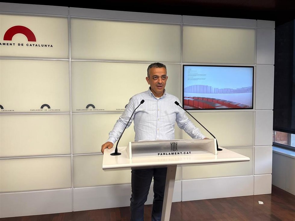 Archivo - El portavoz de Élite Taxi, Tito Álvarez, en una imagen de archivo
