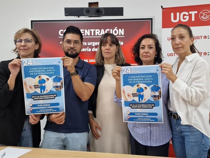Los sindicatos convocan una concentración frente al SEPAD de Mérida, en defensa del personal laboral de enfermería.
