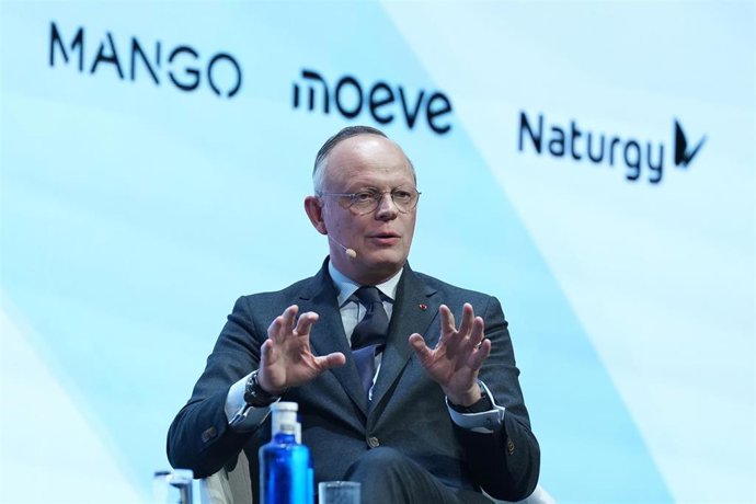 El exprimer ministro de Francia Édouard Philippe, durante la segunda jornada del foro 'World in Progress', en el Palau de Congressos de Catalunya