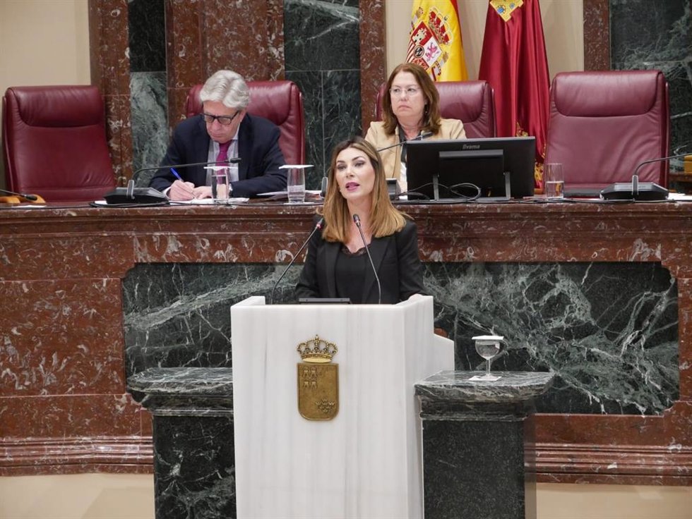 La diputada regional del Partido Popular M Carmen Ruiz Jódar 