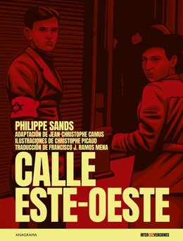 Cubierta de la novela gráfica 'Calle este-oeste'