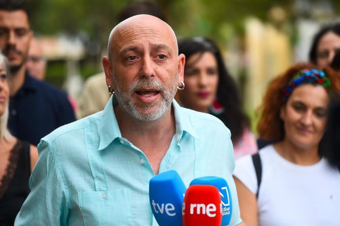 El secretario General del PCA y candidato de IU a la Junta de Andalucía, Ernesto Alba, en una imagen de archivo.