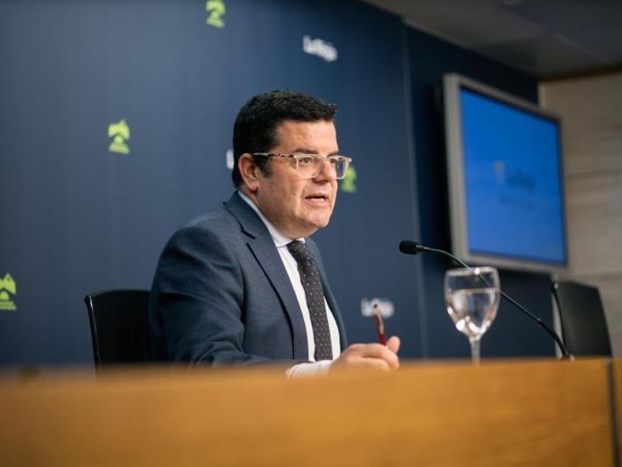 El portavoz del Gobierno de La Rioja, Alfonso Domínguez