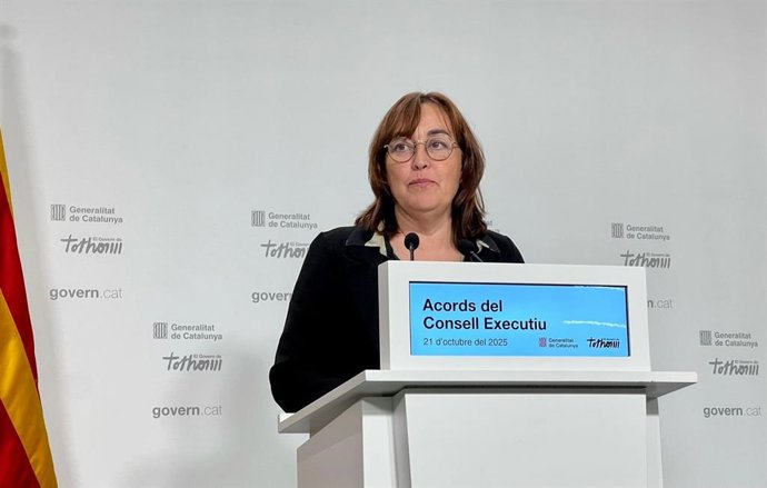 La consellera de Territorio, Vivienda y Transición Ecológica y portavoz de la Generalitat, Sílvia Paneque