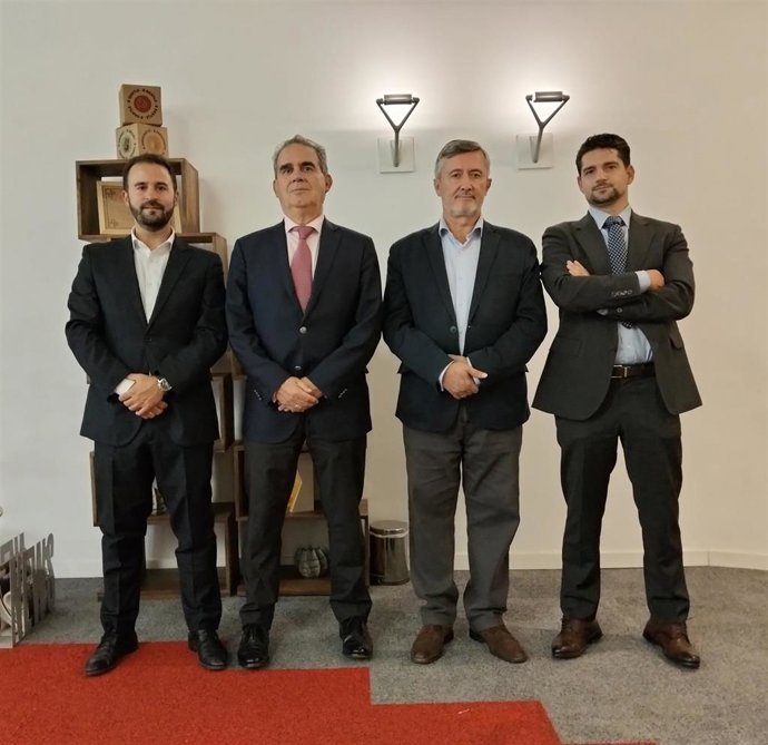 Ignacio Gamboa, Javier Sigüenza, J.I. Beltrán y Armando Nevado