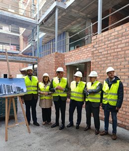 Visita al bloque de viviendas colaborativas.