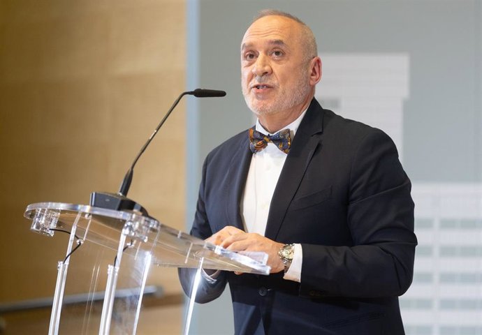 Archivo - El secretario de Estado de Ciencia, Innovación y Universidades, Juan Cruz Cigudosa, en la sede del Ministerio de Ciencia, Innovación y Universidades, a 8 de enero de 2024, en Madrid (España). 