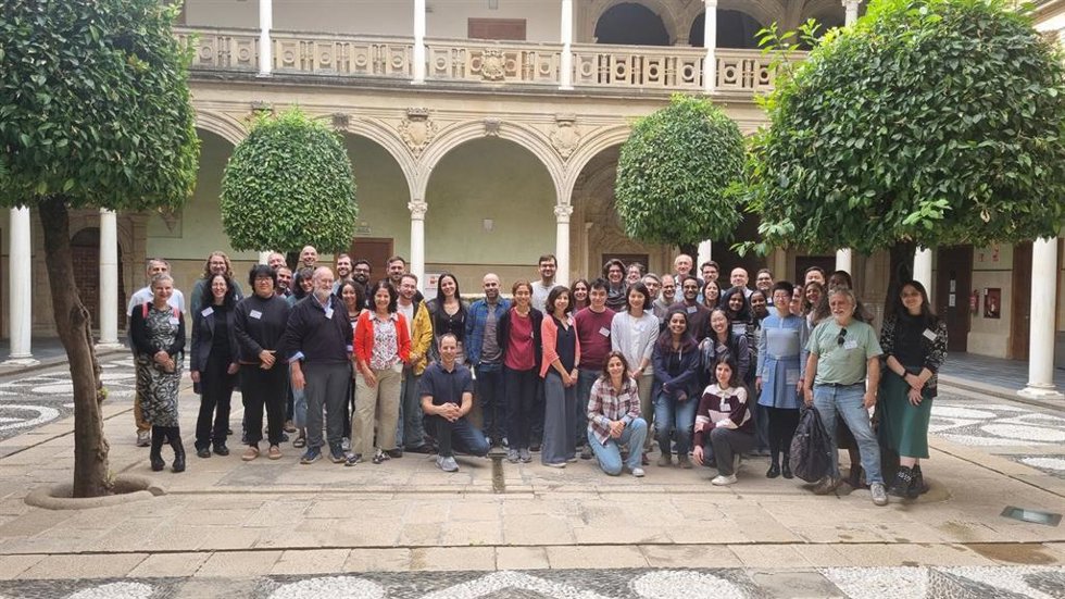 Foto de familia de los participantes en el Workshop o encuentro científico internacional "Mechanobiology of tissue development and repair ".