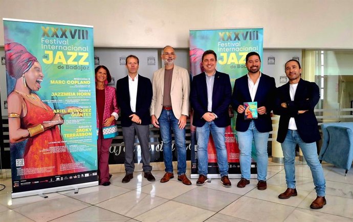 Presentación del Festival Internacional de Jazz de Badajoz.