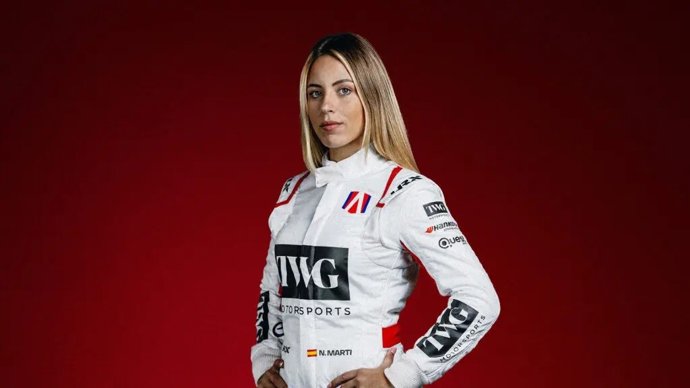 La piloto española Nerea Martí, piloto de Andretti en Fórmula E.