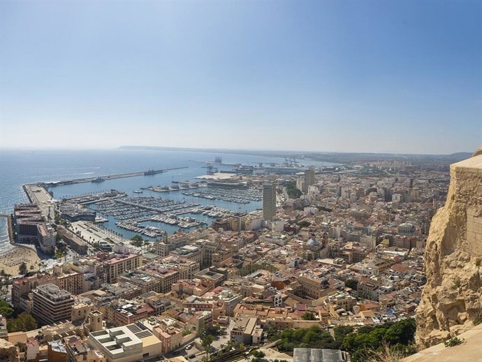 Panorámica de la ciudad de Alicante