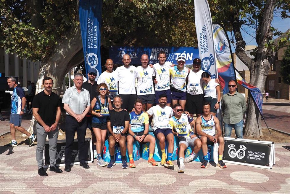 Ganadores de la XXVI edición de la Media Maratón Palos-Moeve