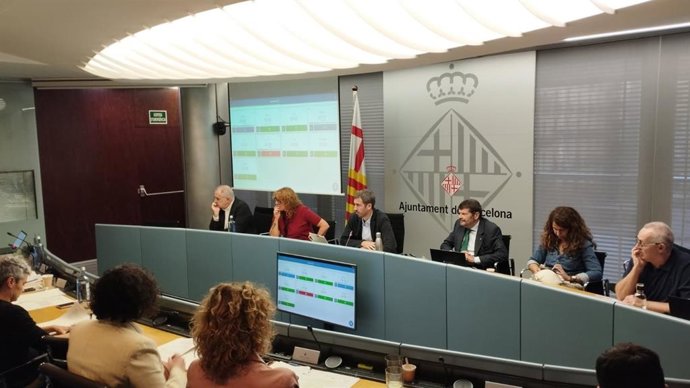 La comissió d'Ecologia i Urbanisme de l'Ajuntament de Barcelona 