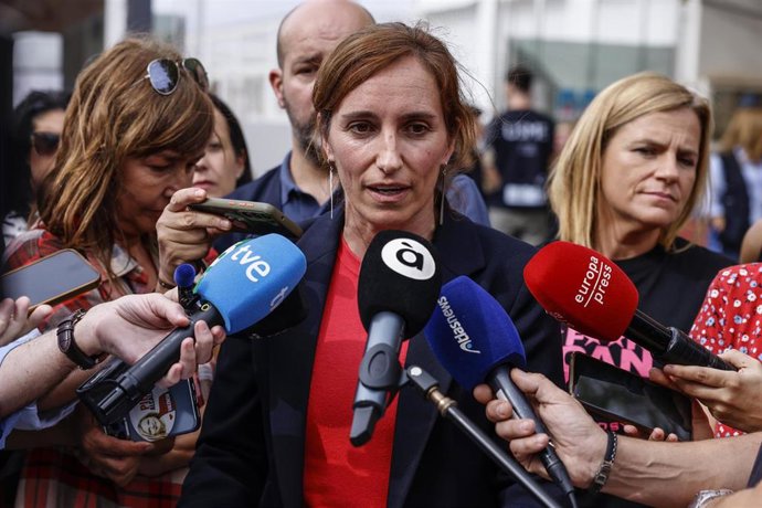 La ministra de Sanidad, Mónica García.