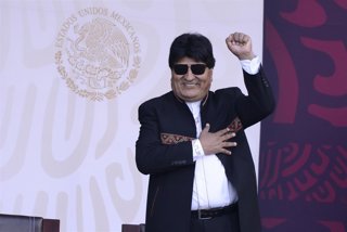 Archivo - El expresidente de Bolivia Evo Morales