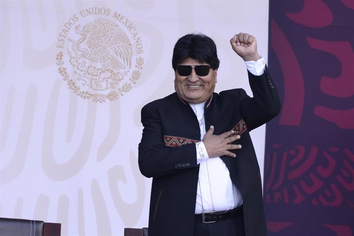 Archivo - El expresidente de Bolivia Evo Morales