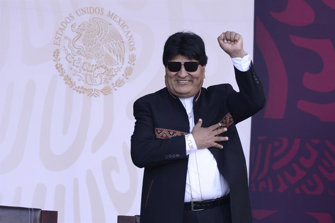 Archivo - El expresidente de Bolivia Evo Morales
