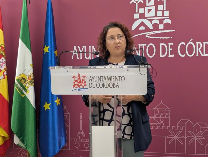 La concejala del PSOE en el Ayuntamiento de Córdoba Alicia Moya.